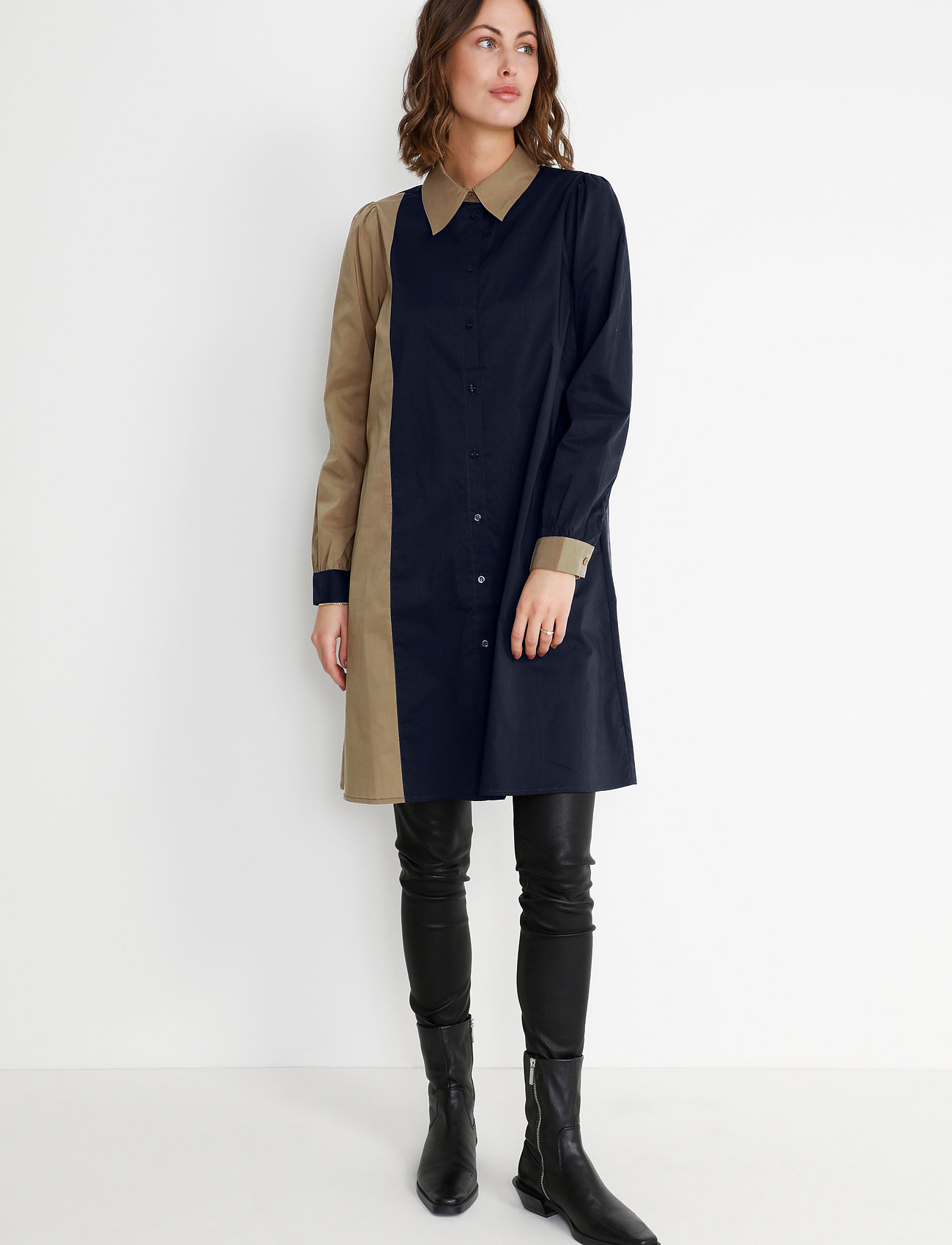 Culture - CUantoinett Shirt Dress - salute - 3