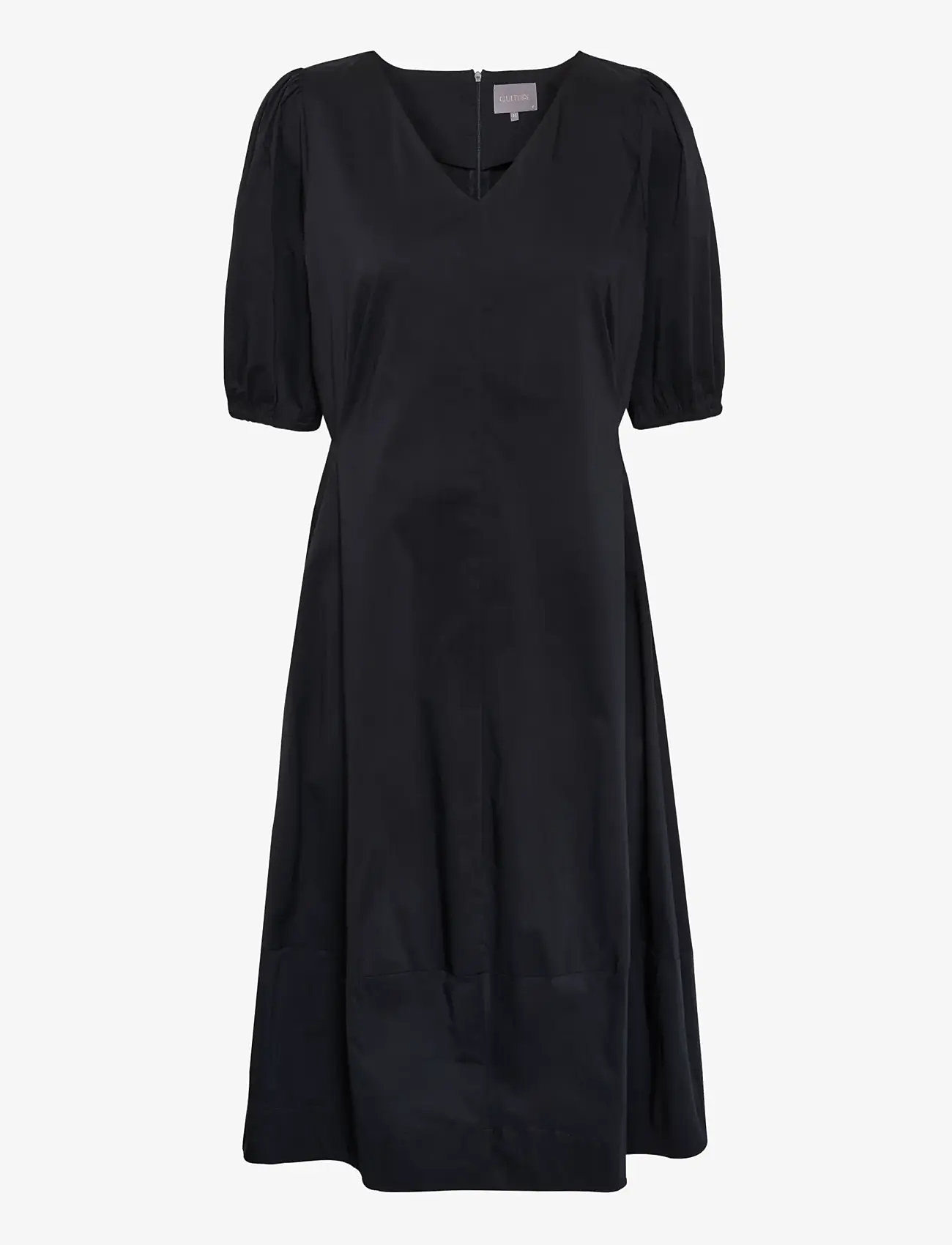 Culture - CUantoinett SS Dress - midiklänningar - black - 1