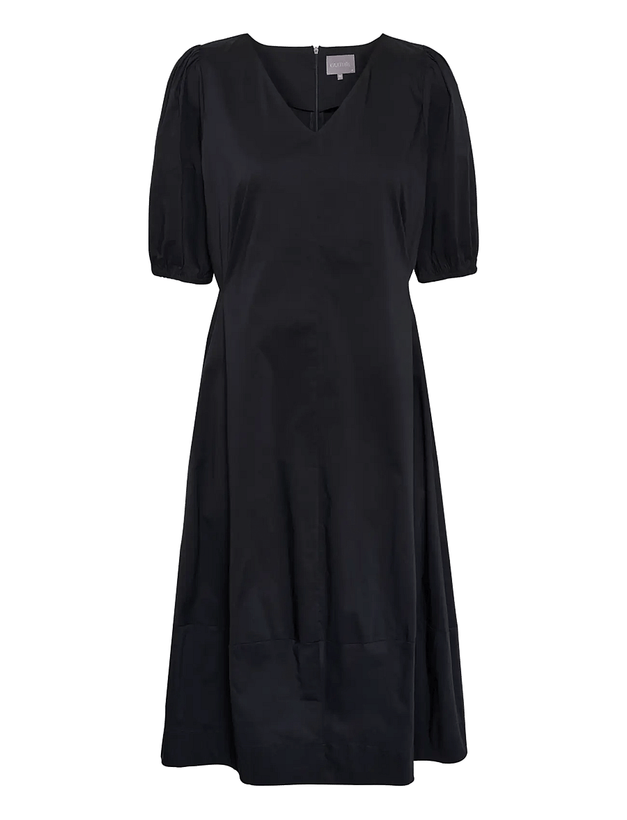 Culture - CUantoinett SS Dress - midikleider - black - 1