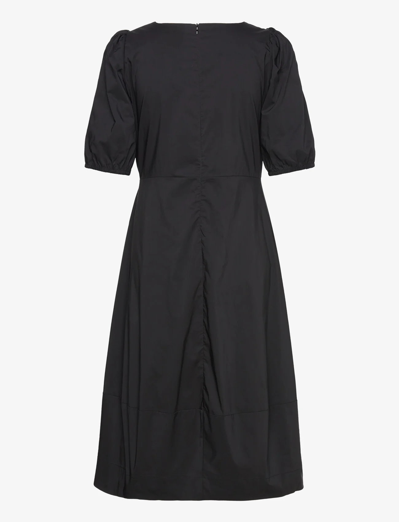 Culture - CUantoinett SS Dress - vidutinio ilgio suknelės - black - 1