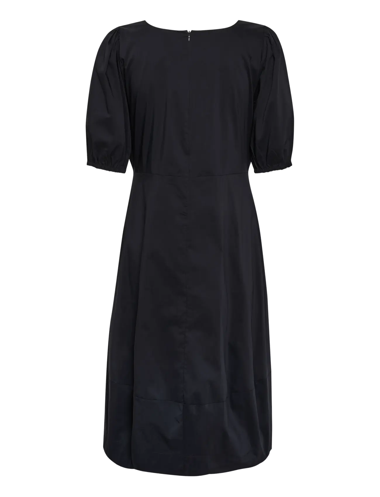 Culture - CUantoinett SS Dress - midi kjoler - black - 2