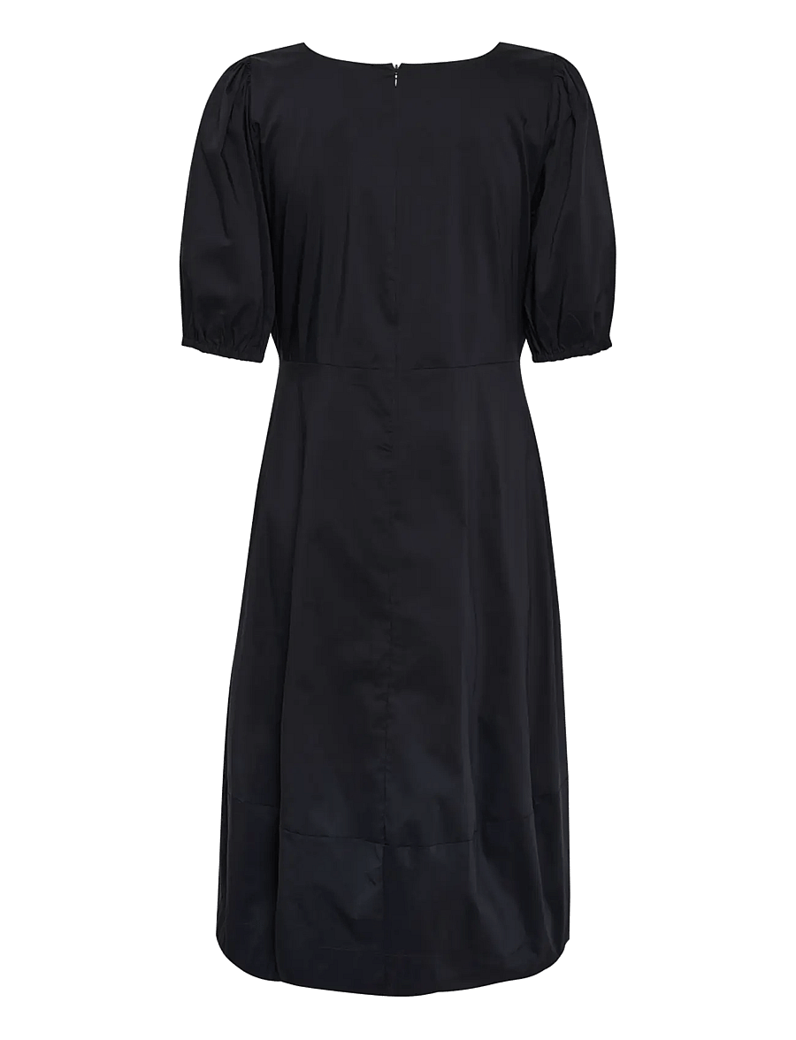 Culture - CUantoinett SS Dress - midikleider - black - 2