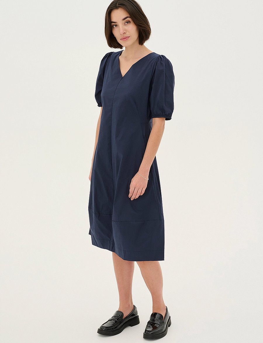 Culture - CUantoinett SS Dress - midikleider - blue iris - 3