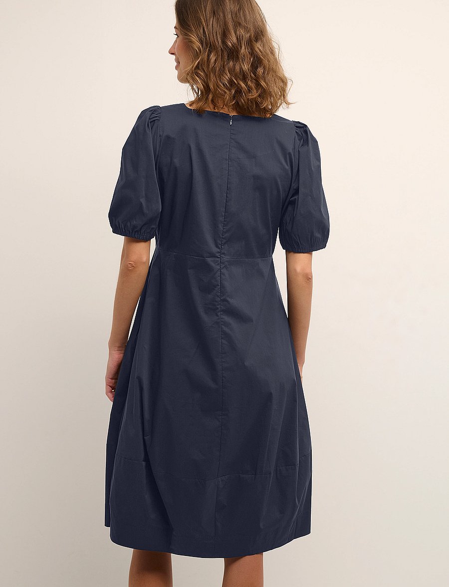 Culture - CUantoinett SS Dress - midikleider - blue iris - 4