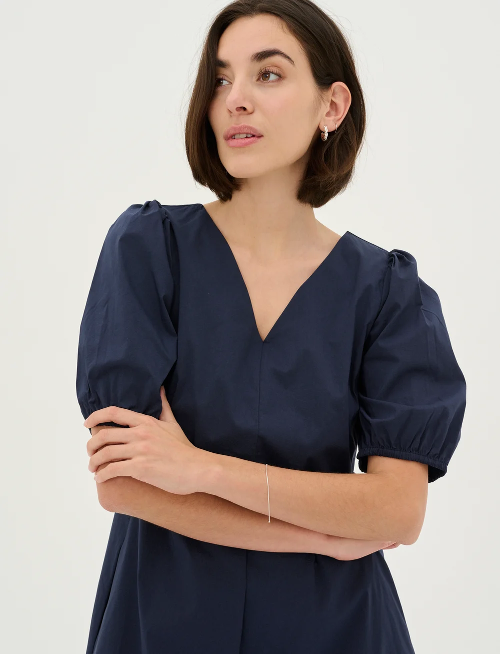 Culture - CUantoinett SS Dress - midiklänningar - blue iris - 5