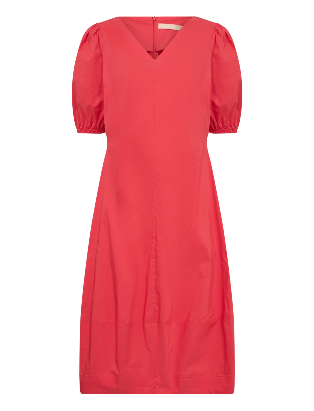 Culture CUantoinett SS Dress - Kleidung - FIERY RED / red
