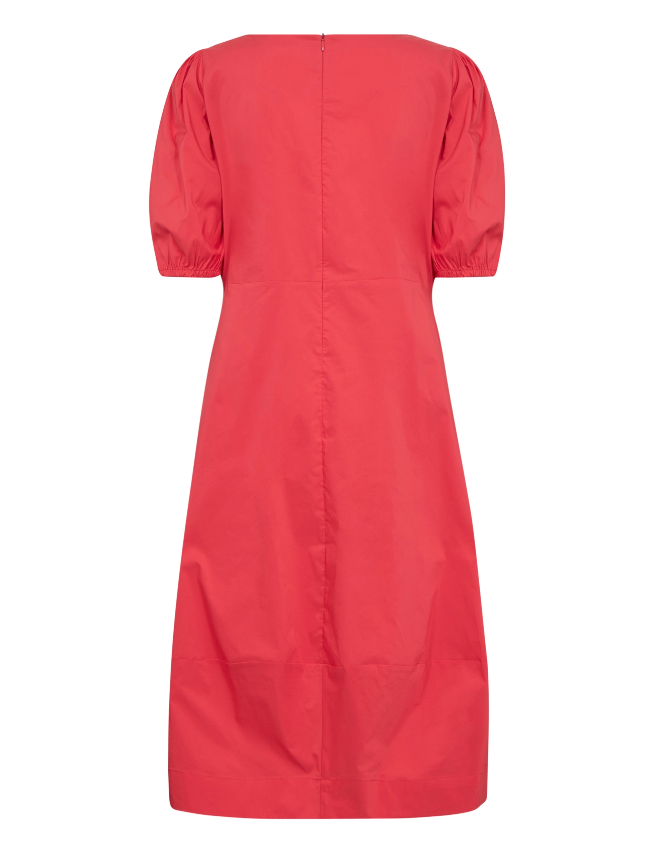 Culture - CUantoinett SS Dress - midikleider - fiery red - 2