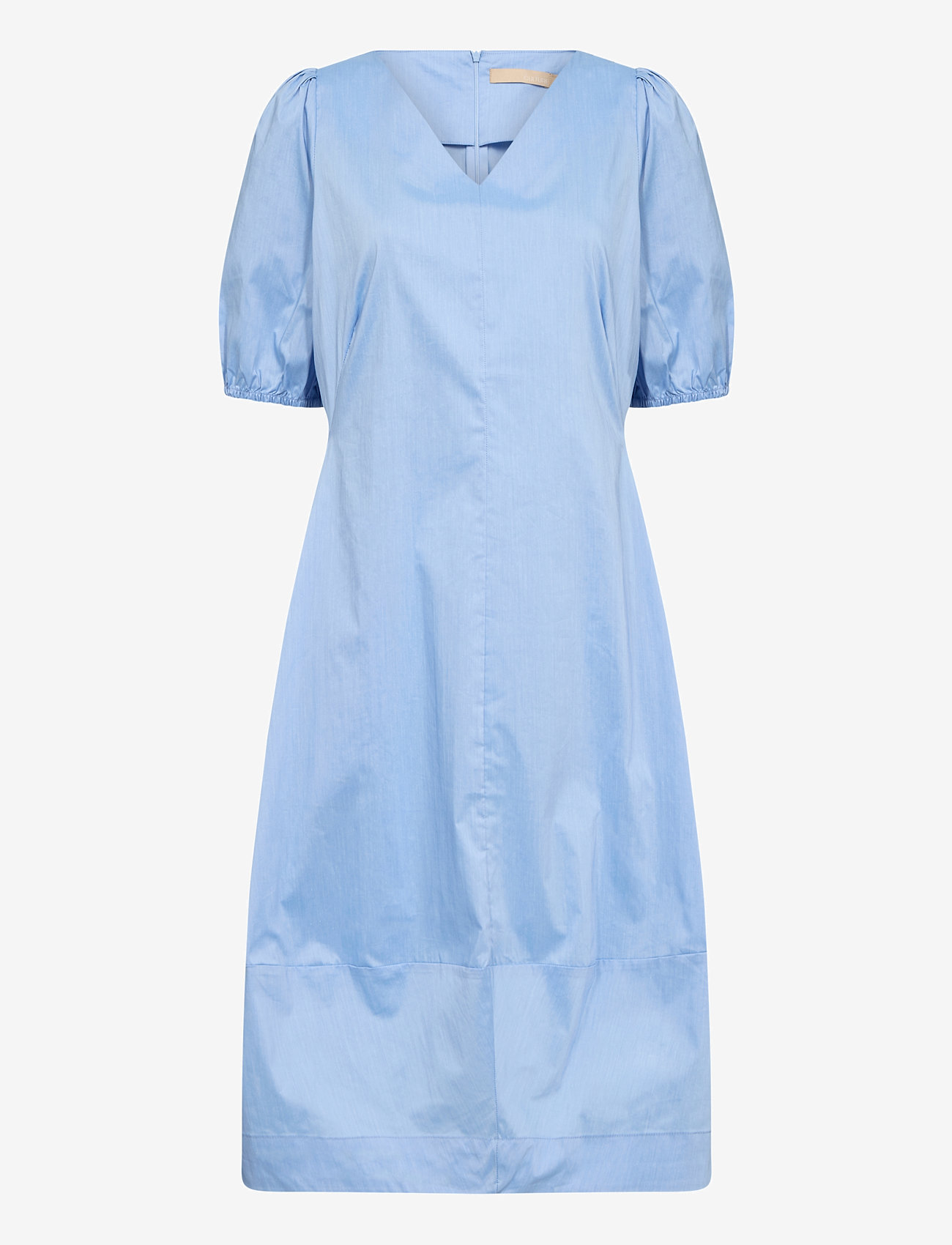 Culture - CUantoinett SS Dress - midi kjoler - forever blue - 1