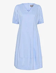 Culture - CUantoinett SS Dress - midi dresses - forever blue - 0