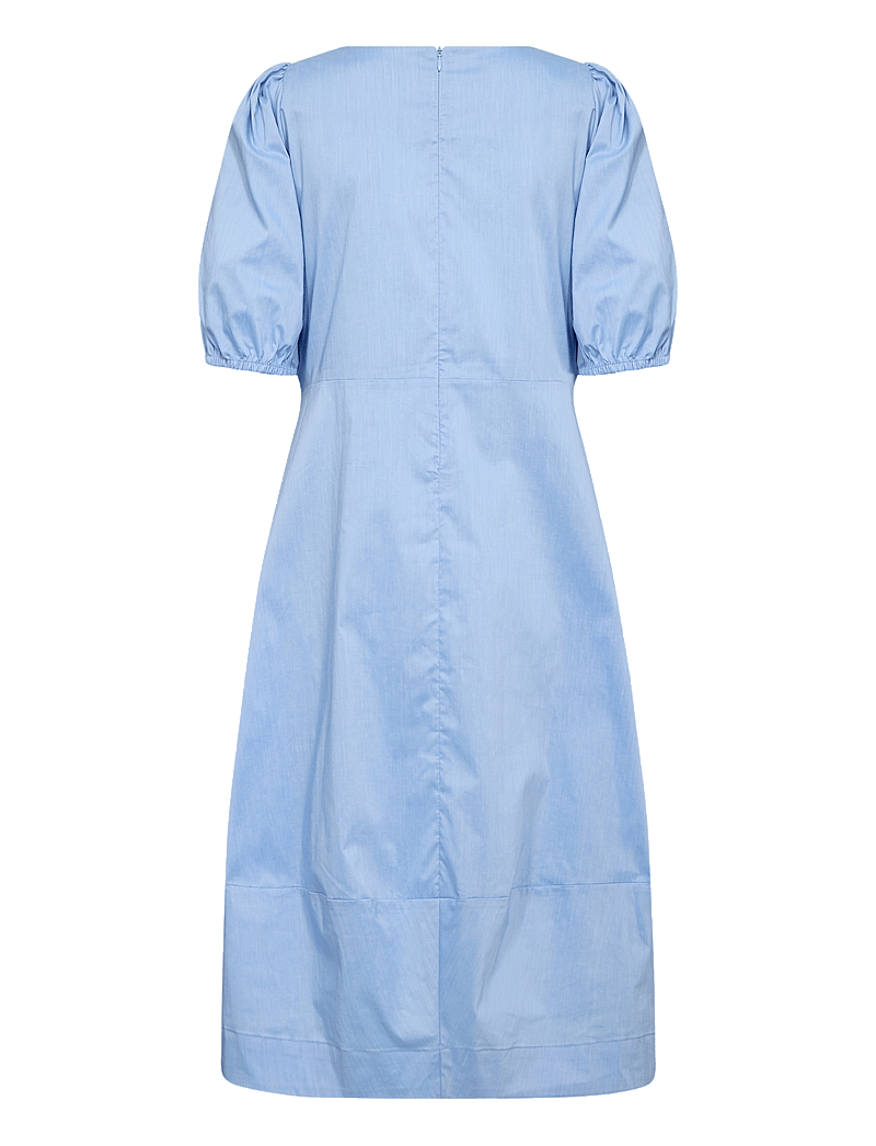 Culture - CUantoinett SS Dress - midi kjoler - forever blue - 2