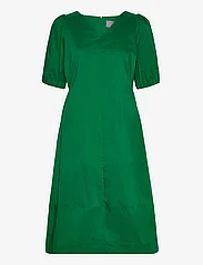 Culture - CUantoinett SS Dress - sukienki do kolan i midi - jolly green - 0