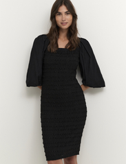 Culture - CUviola Dress - midi kjoler - black - 2