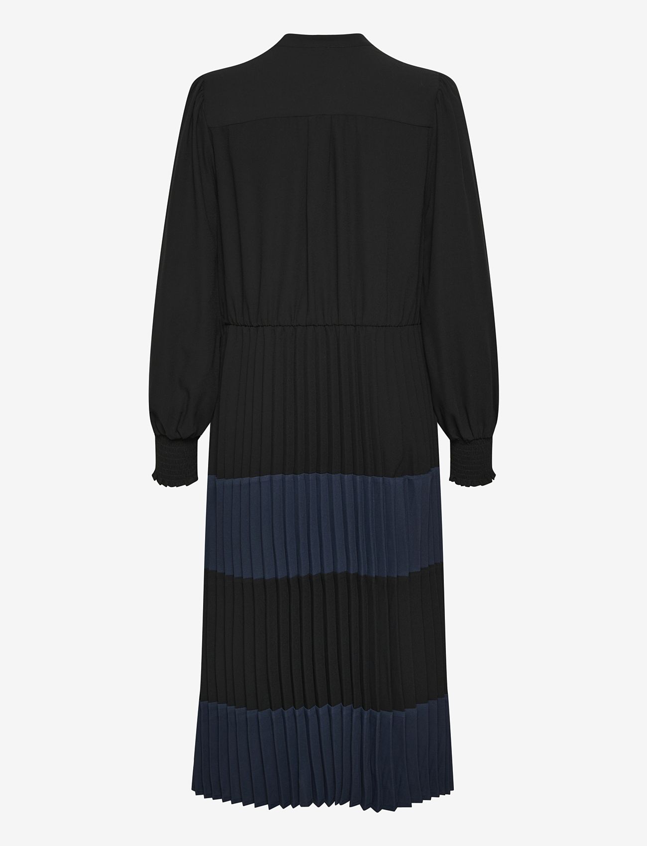 Culture - CUbetty Dress - midiklänningar - black / salute - 2