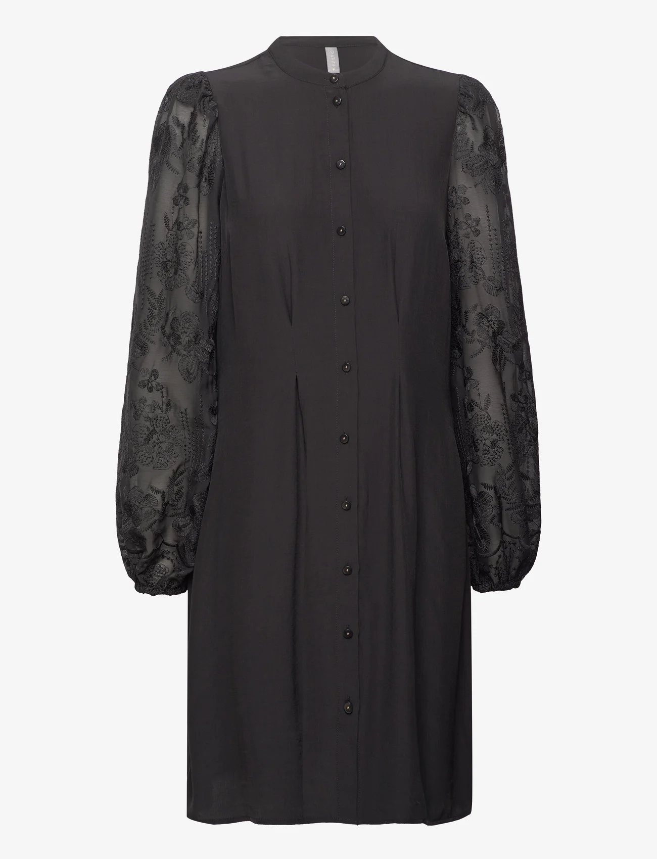 Culture - CUasmine Dress - midi-jurken - black - 0