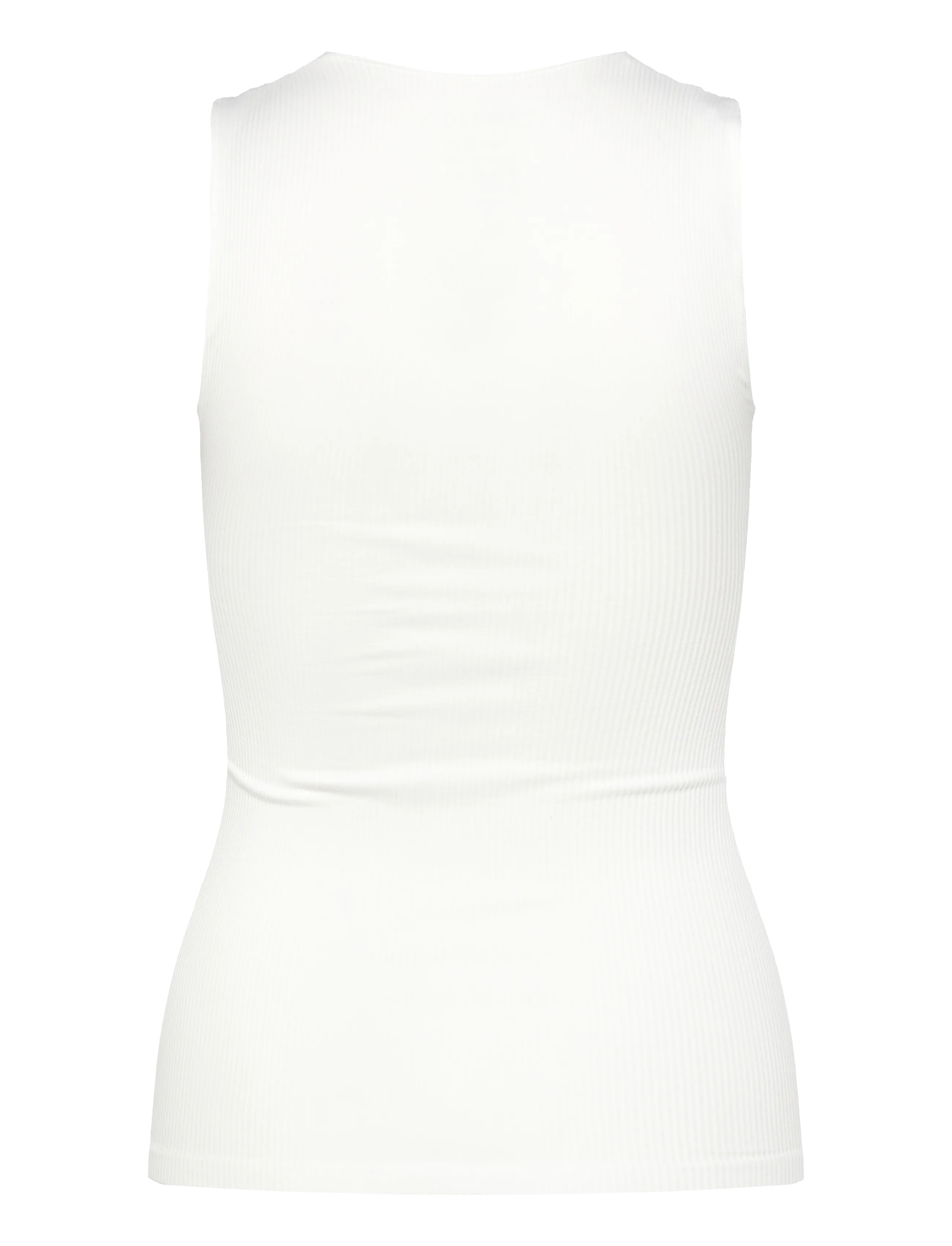 Culture - CUcamilla Rib Top - ermalausir toppar - spring gardenia - 1