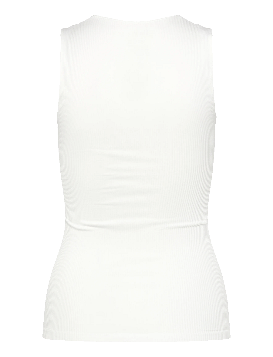 Culture - CUcamilla Rib Top - tanktops - spring gardenia - 1