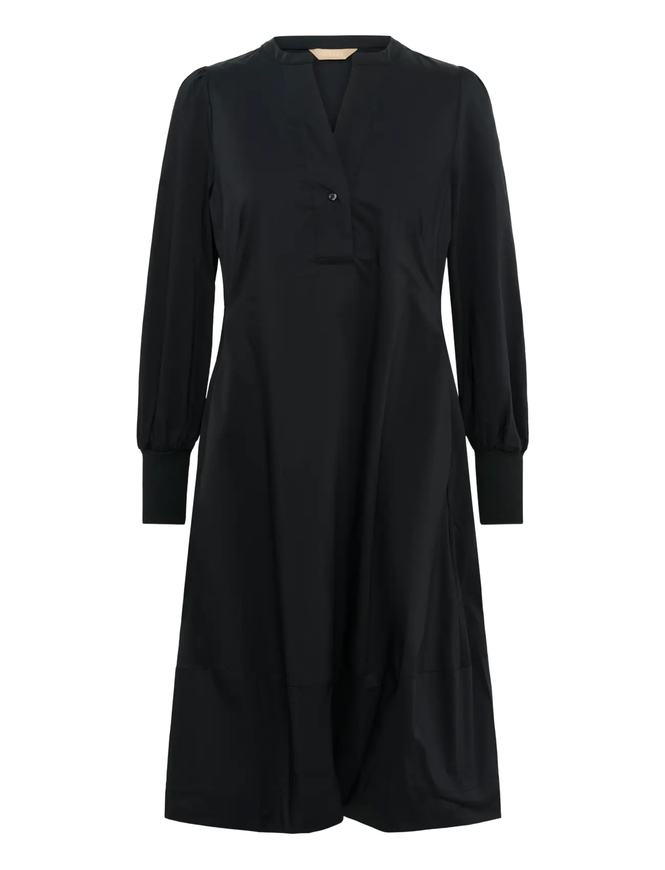 Culture - CUantoinett Rib Dress - midimekot - black - 1