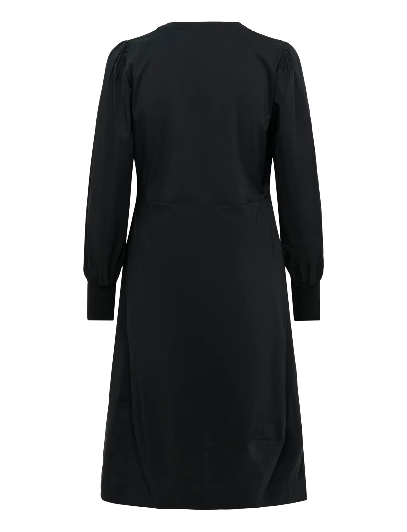 Culture - CUantoinett Rib Dress - midimekot - black - 2