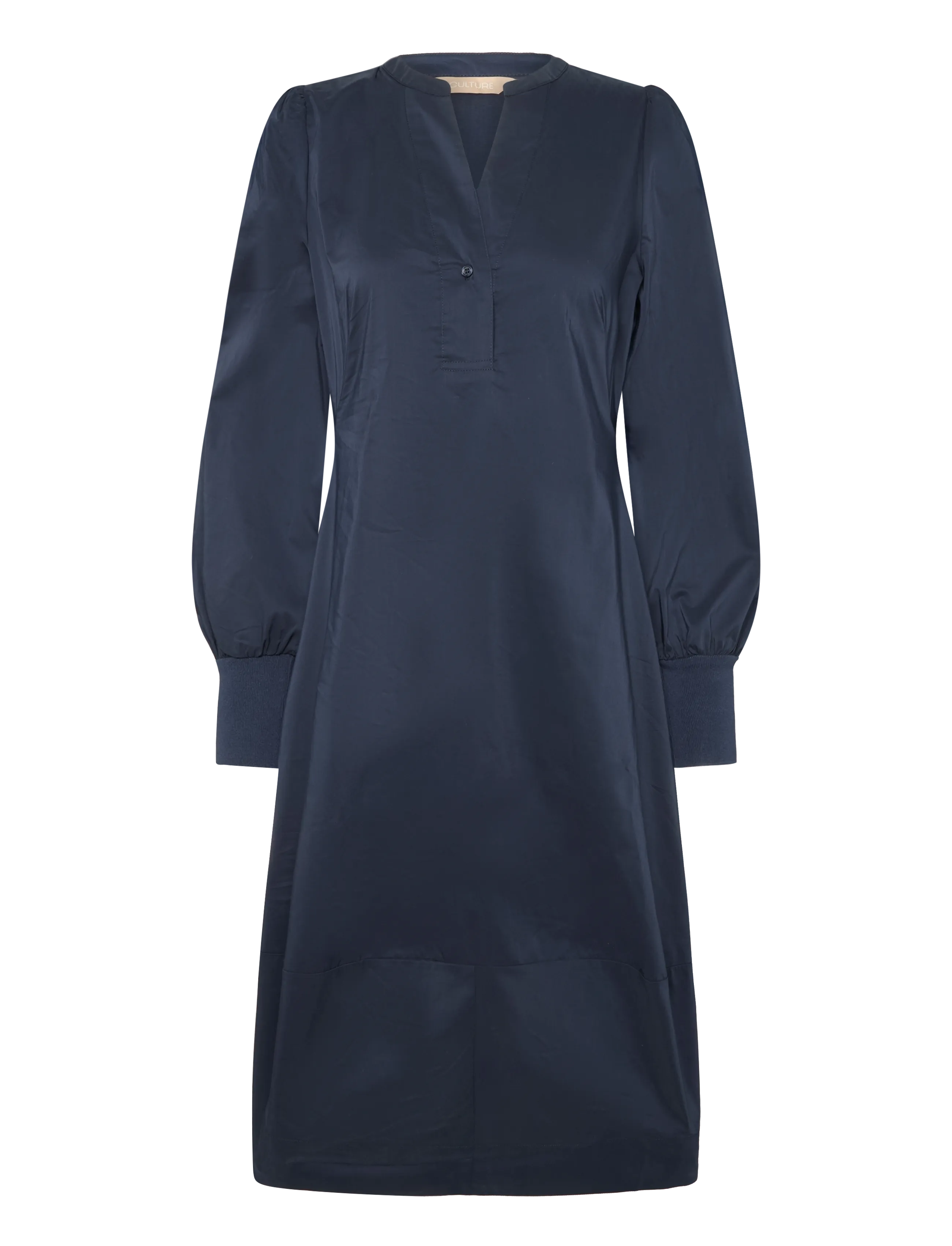 Culture CUantoinett Rib Dress - Culture - BLUE IRIS / navy