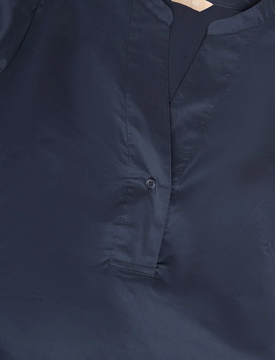 Culture - CUantoinett Rib Dress - midikleider - blue iris - 2