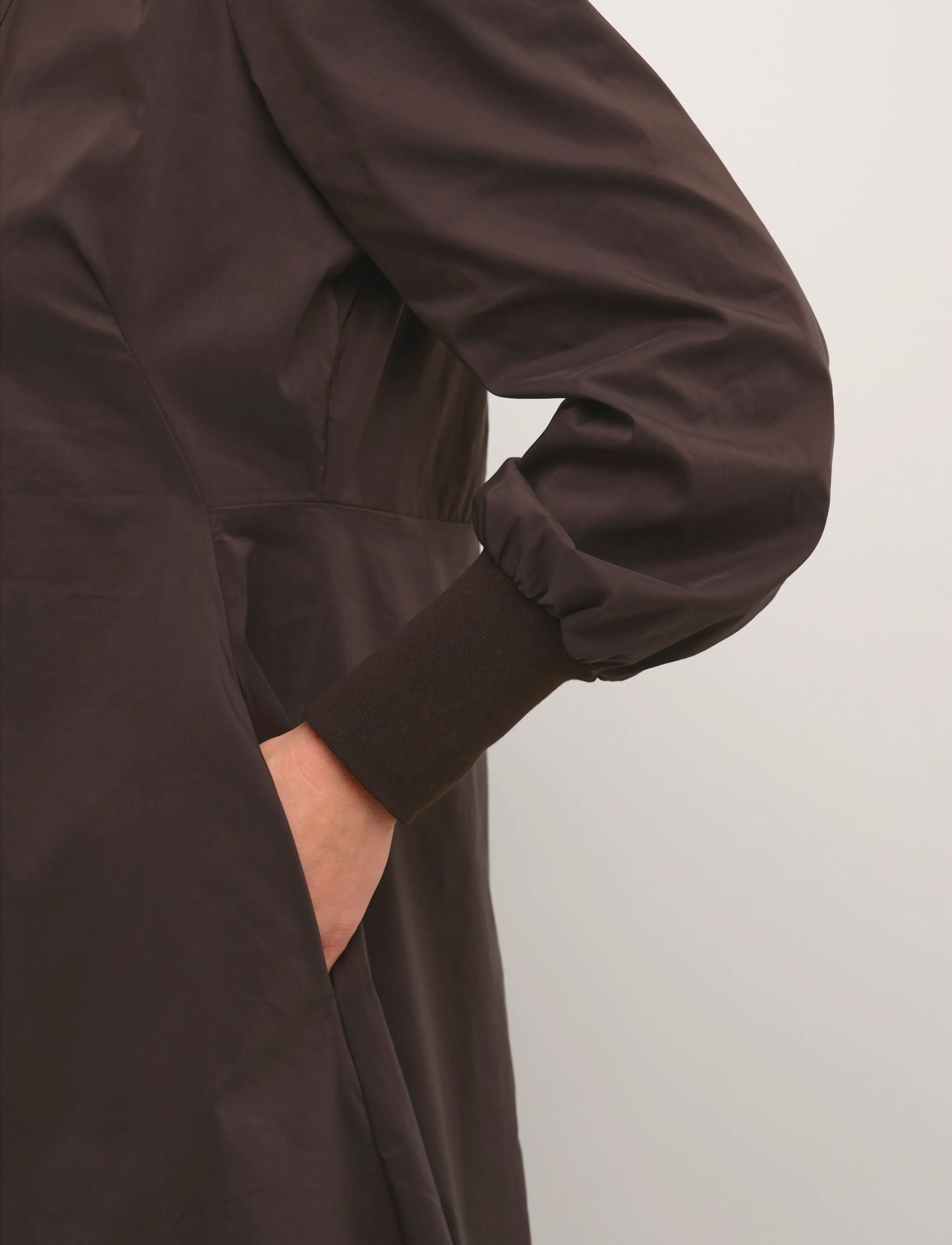Culture - CUantoinett Rib Dress - midikleider - demitasse - 5