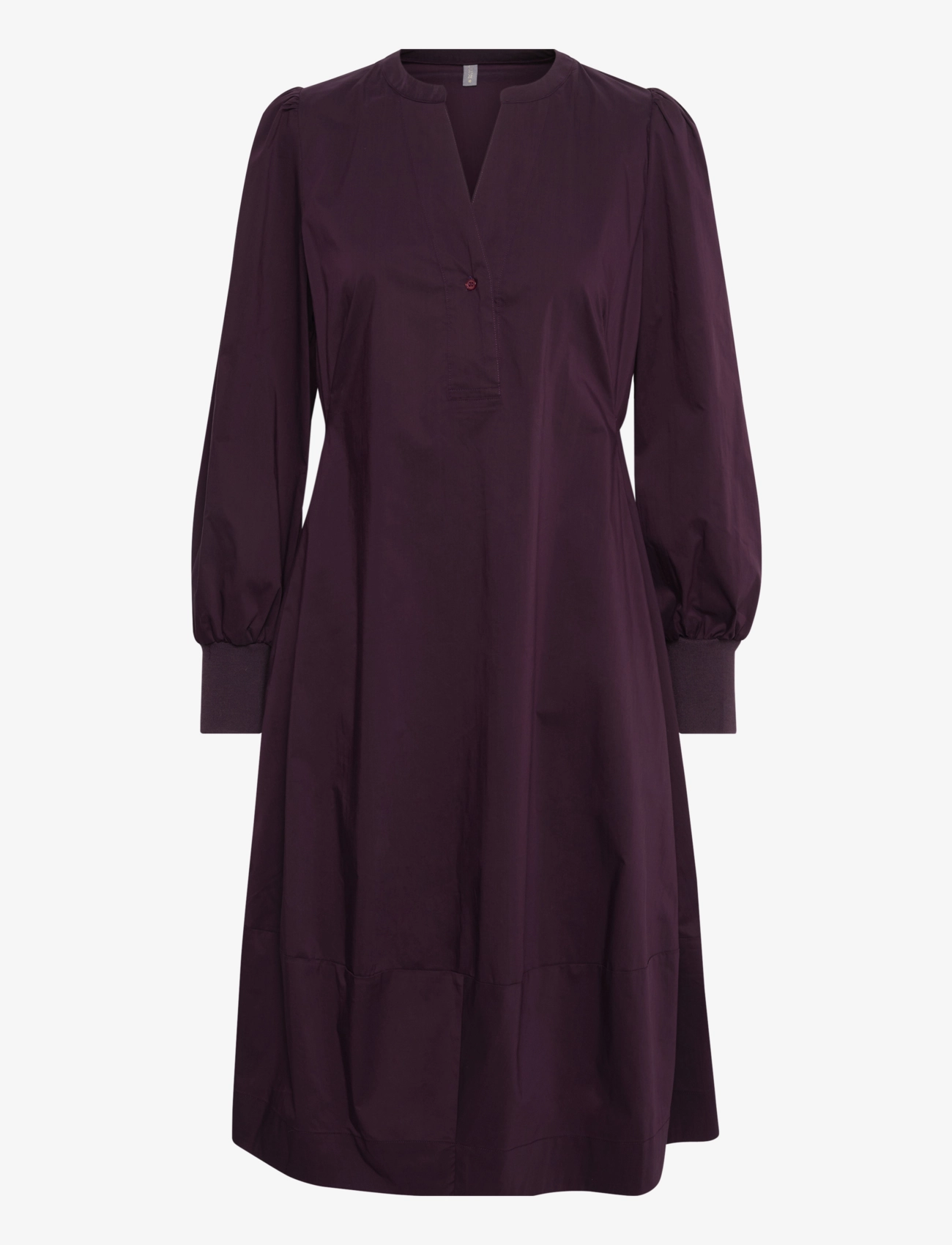 Culture CUantoinett Rib Dress - Kleidid - WINETASTING / burgundy