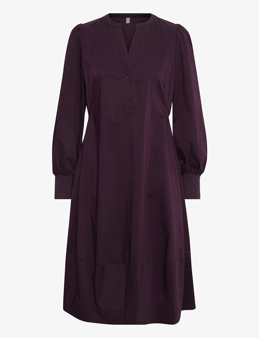 Culture - CUantoinett Rib Dress - midi-jurken - winetasting - 1