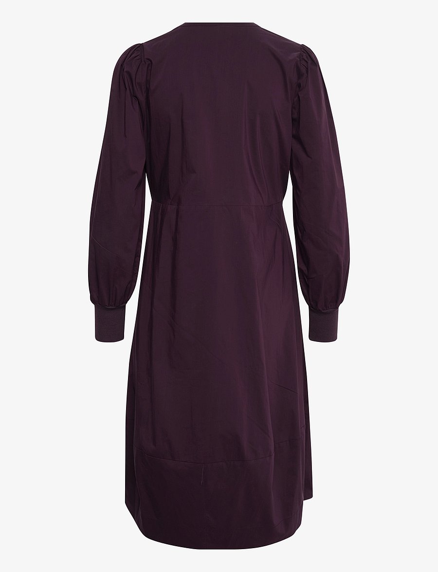 Culture - CUantoinett Rib Dress - midi-jurken - winetasting - 2