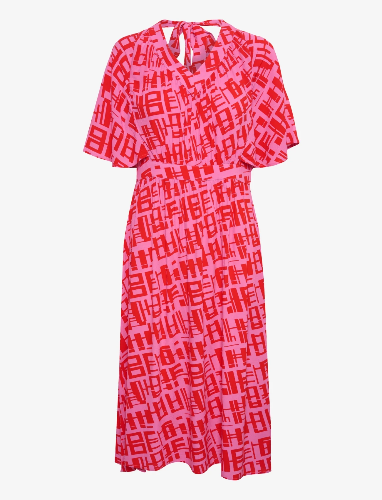 Culture - CUteresa Dress - sommarklänningar - fuchsia pink - 0