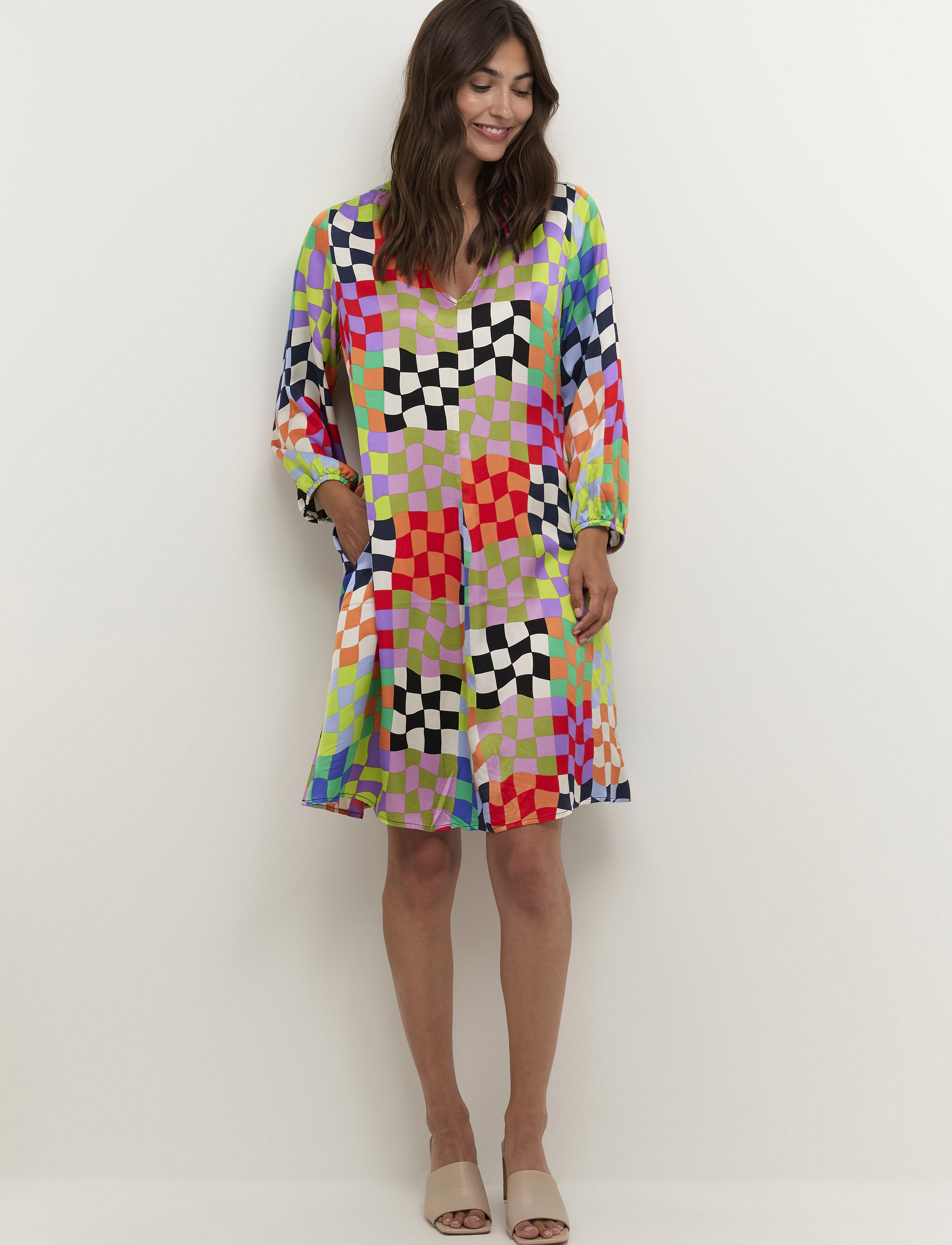 Culture - CUvarla Dress - korte kjoler - multi - 3
