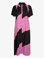 CUtamar Long Dress - FUCHSIA PINK