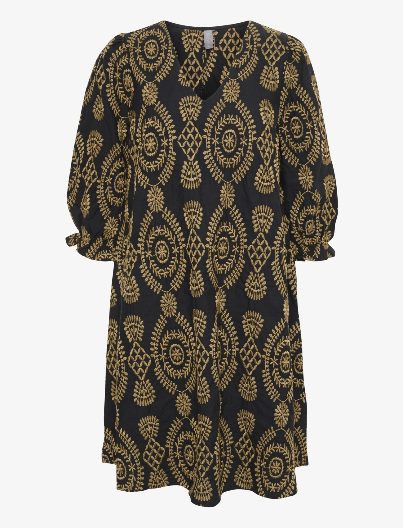 Culture CUtia Dress - Riided - BLACK / black