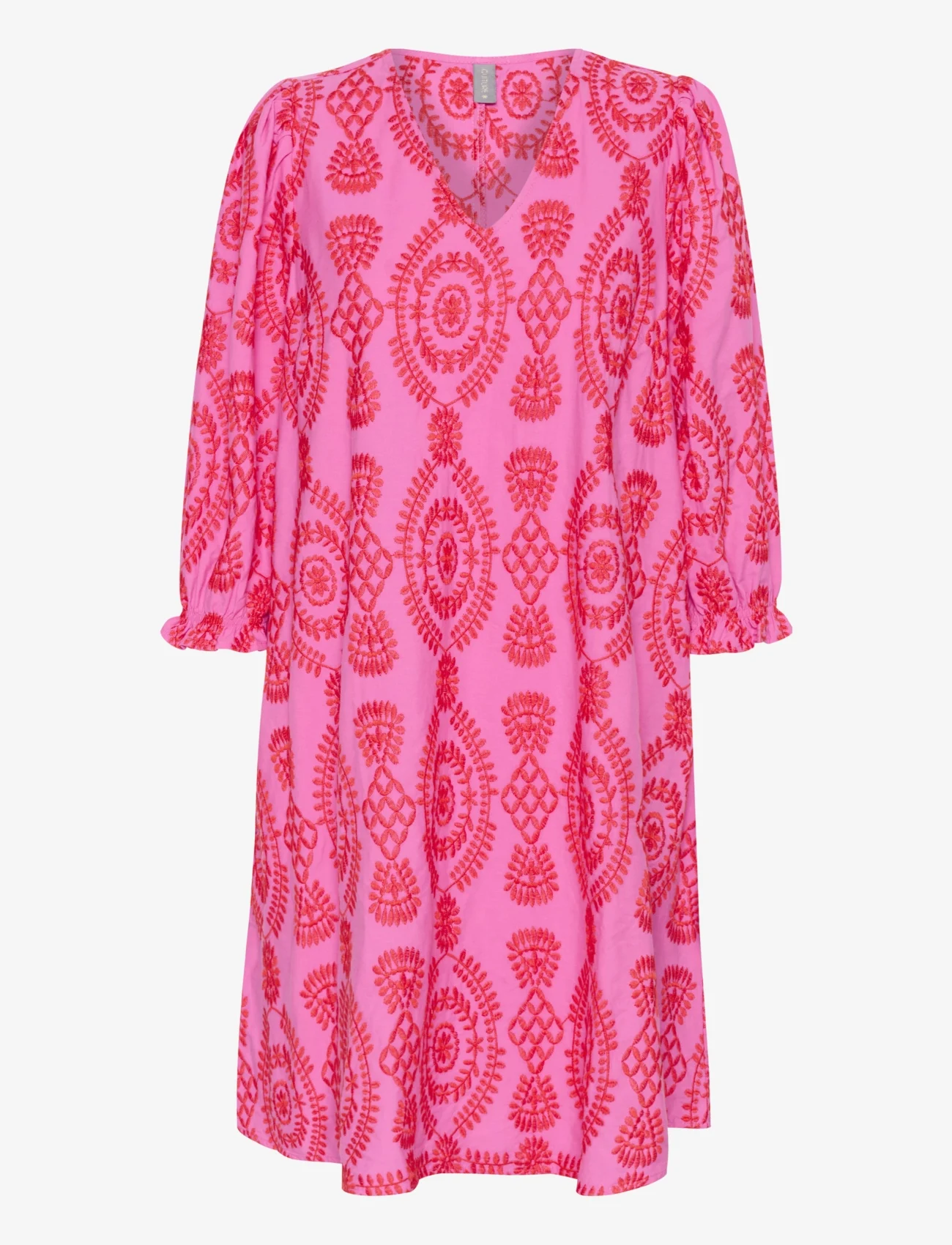 Culture - CUtia Dress - lyhyet mekot - fuchsia pink - 0