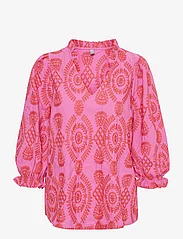 Culture - CUtia Blouse - short-sleeved blouses - fuchsia pink - 0