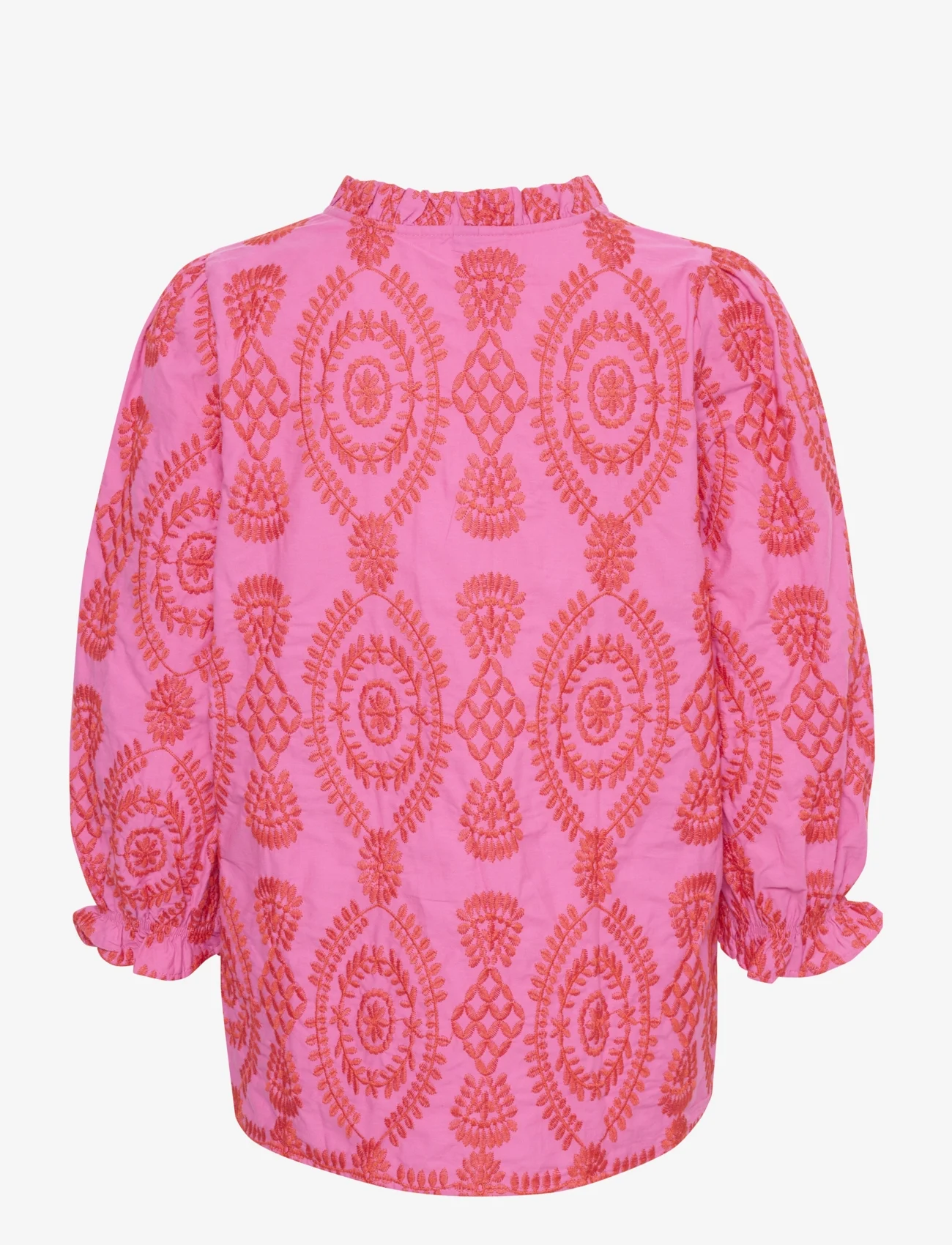 Culture - CUtia Blouse - short-sleeved blouses - fuchsia pink - 1