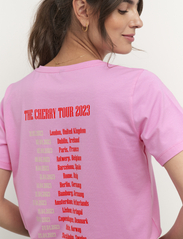 Culture - CUgith Cherrish T-Shirt - mažiausios kainos - fuchsia pink - 6