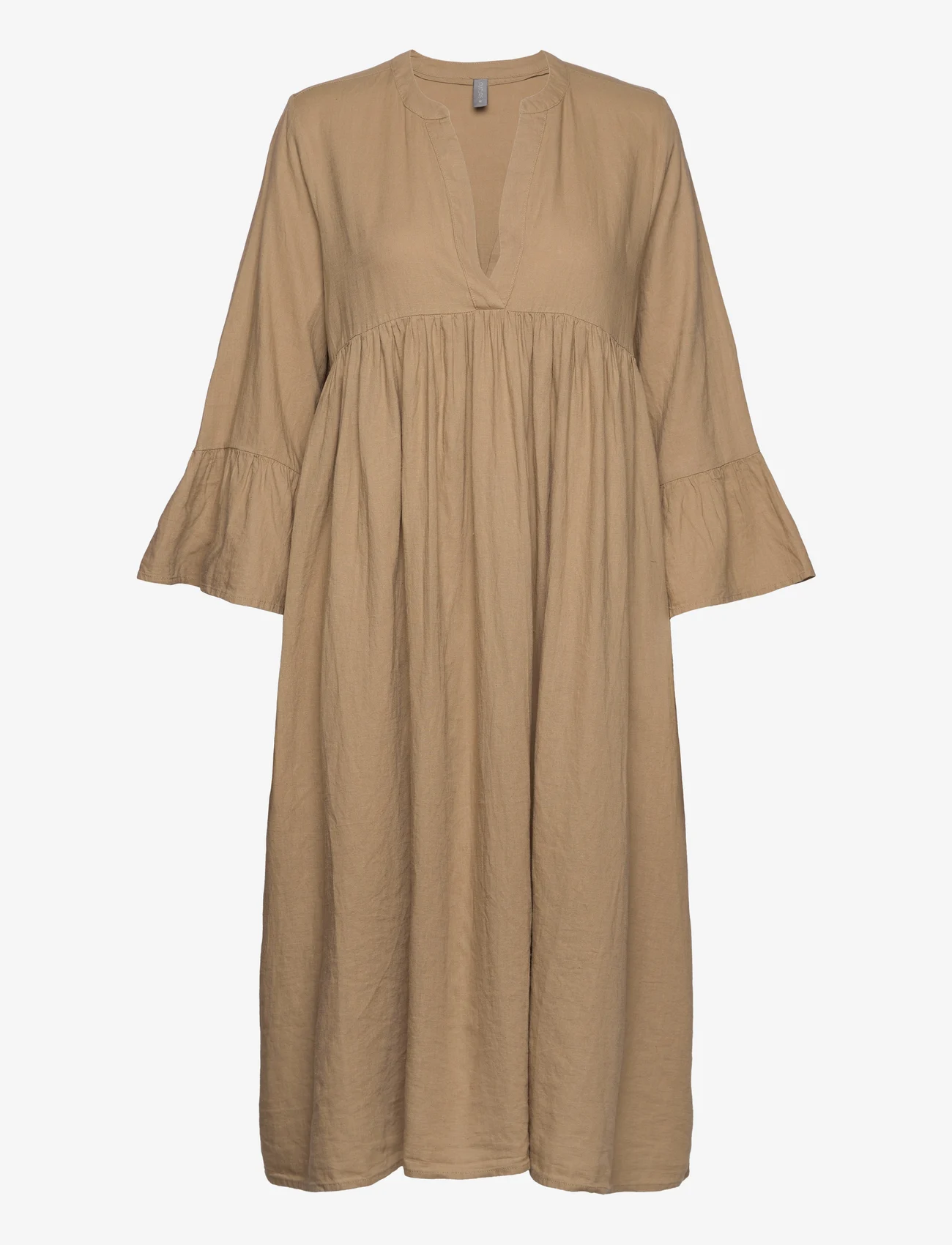 Culture - CUbrisa Long Dress - marškinių tipo suknelės - kelp - 0
