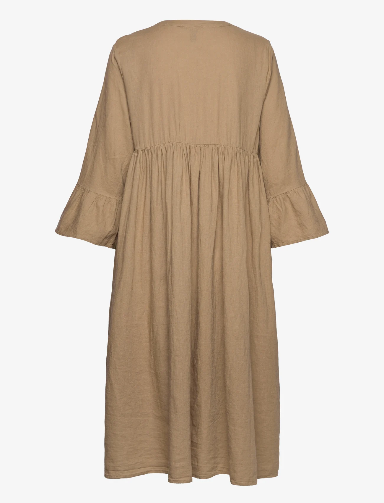 Culture - CUbrisa Long Dress - marškinių tipo suknelės - kelp - 1