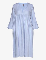 Culture - CUbrisa Long Dress - marškinių tipo suknelės - serenity - 0