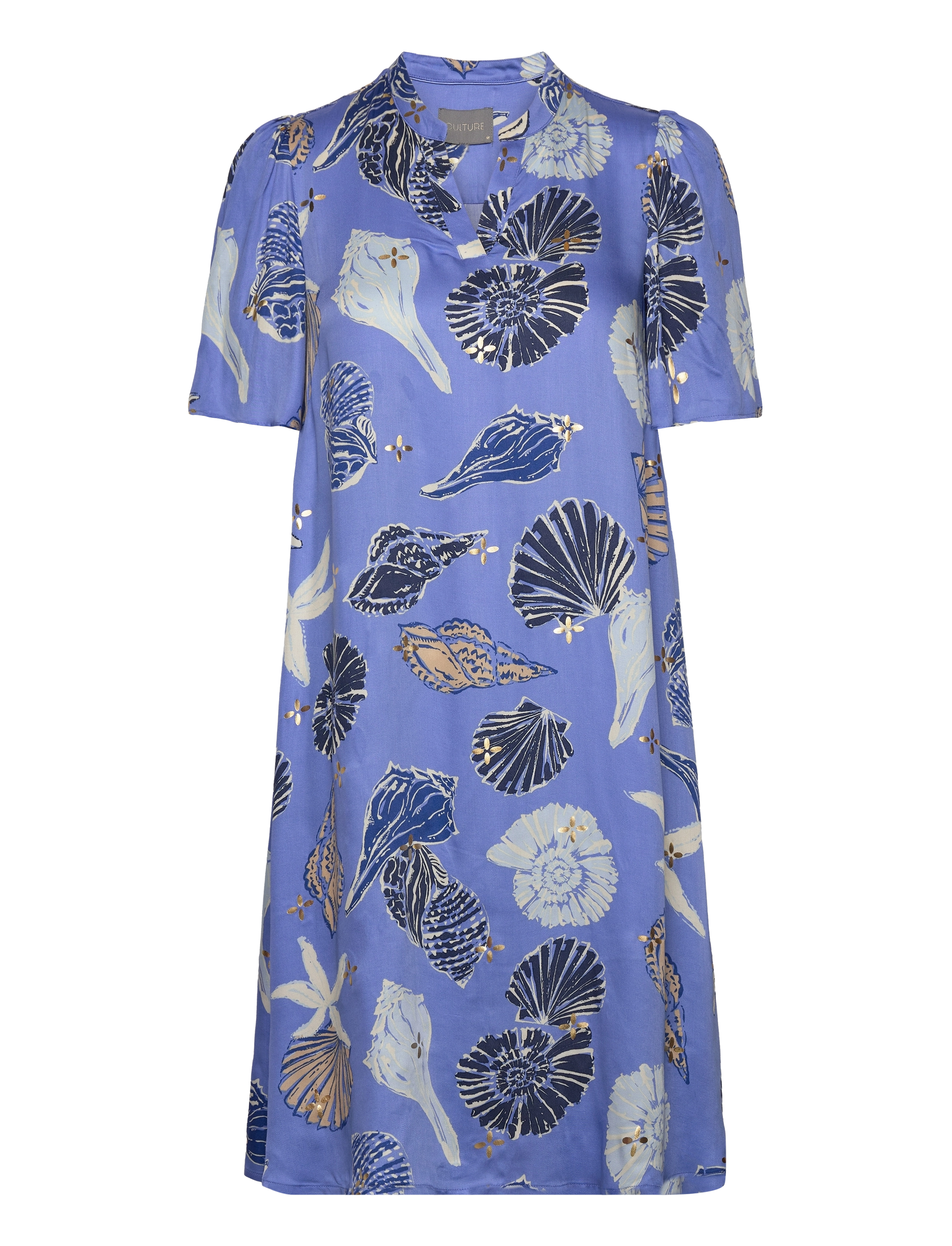Culture CUcama Short Dress - Riided - ULTRAMARINE / blue
