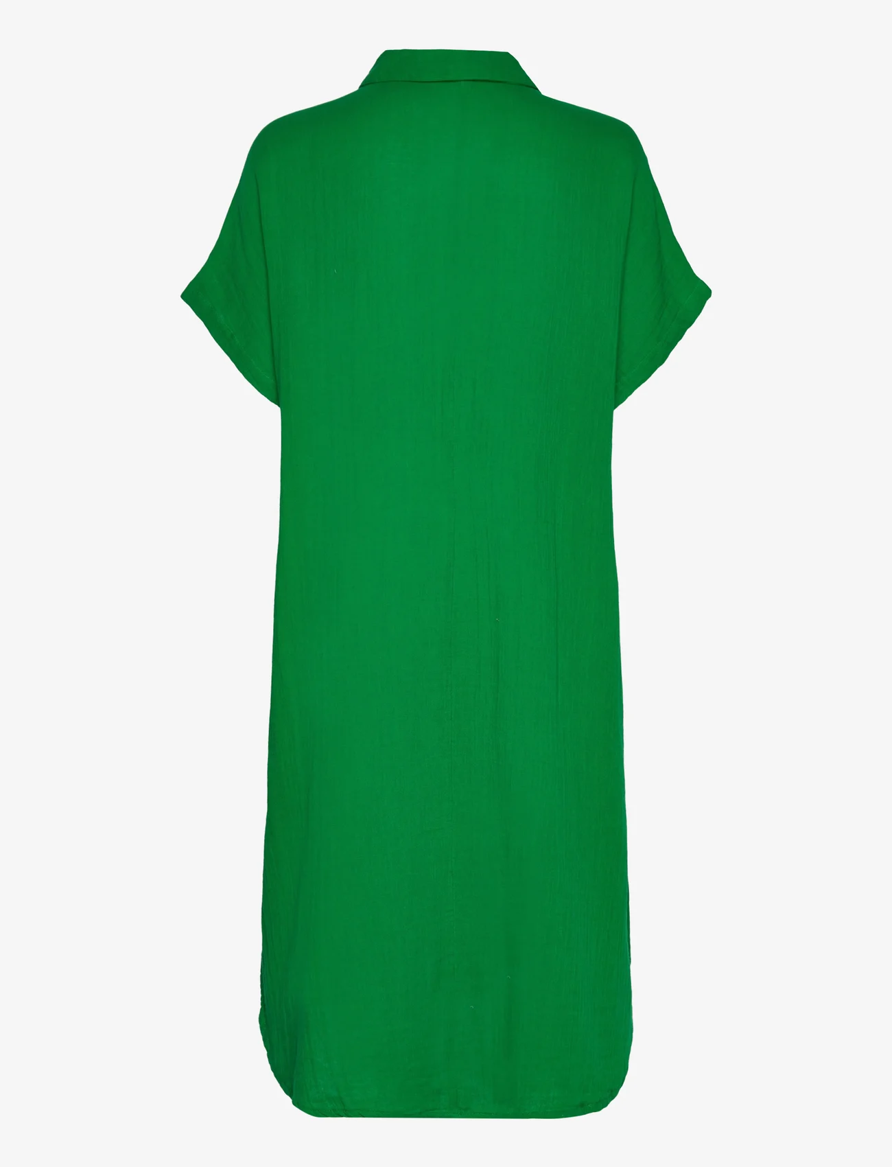 Culture - CUelina Kaftan Dress - skjortekjoler - jolly green - 1