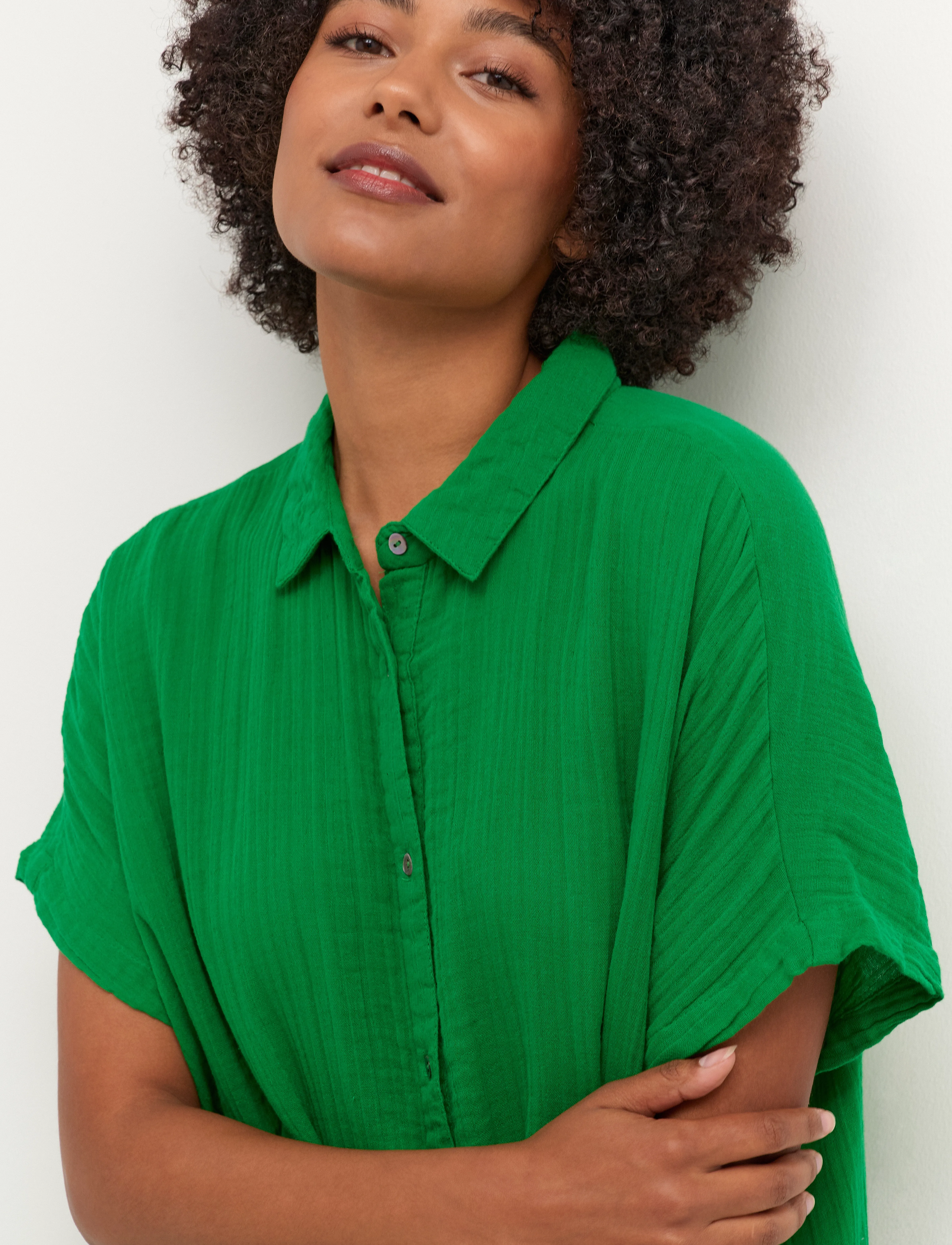 Culture - CUelina Kaftan Dress - jolly green - 5