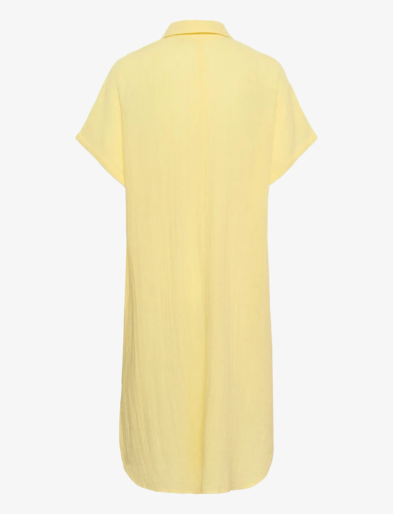Culture - CUelina Kaftan Dress - sommarklänningar - lemon meringue - 2