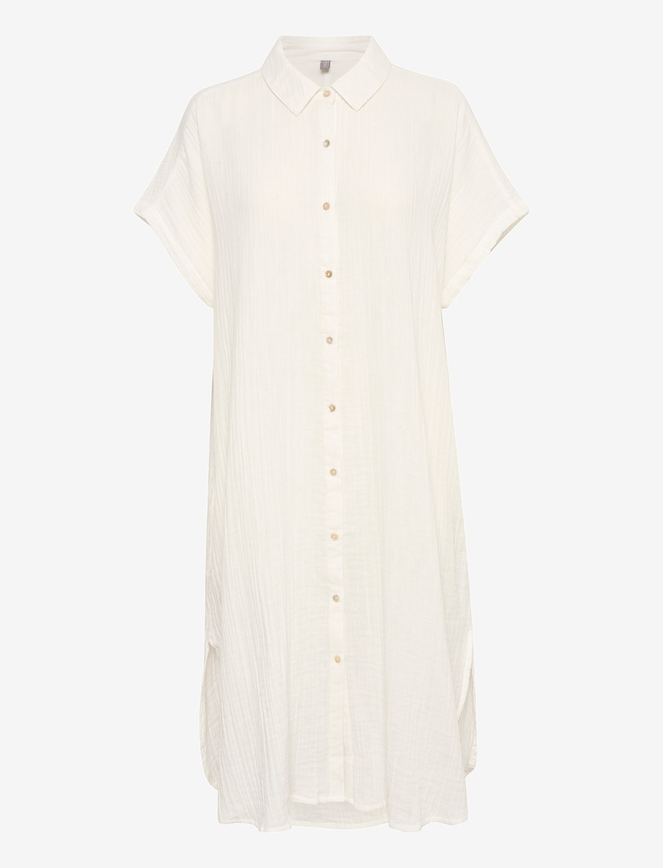 Culture - CUelina Kaftan Dress - skjortekjoler - spring gardenia - 1