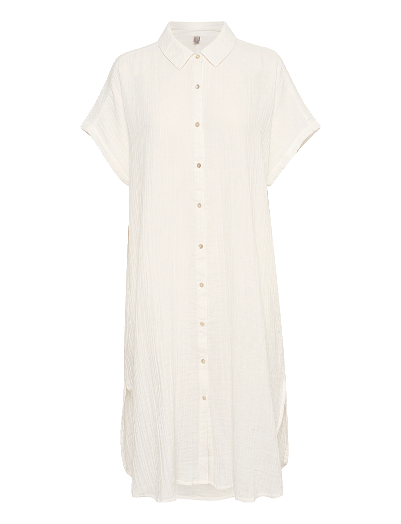 Culture - CUelina Kaftan Dress - skjortekjoler - spring gardenia - 1