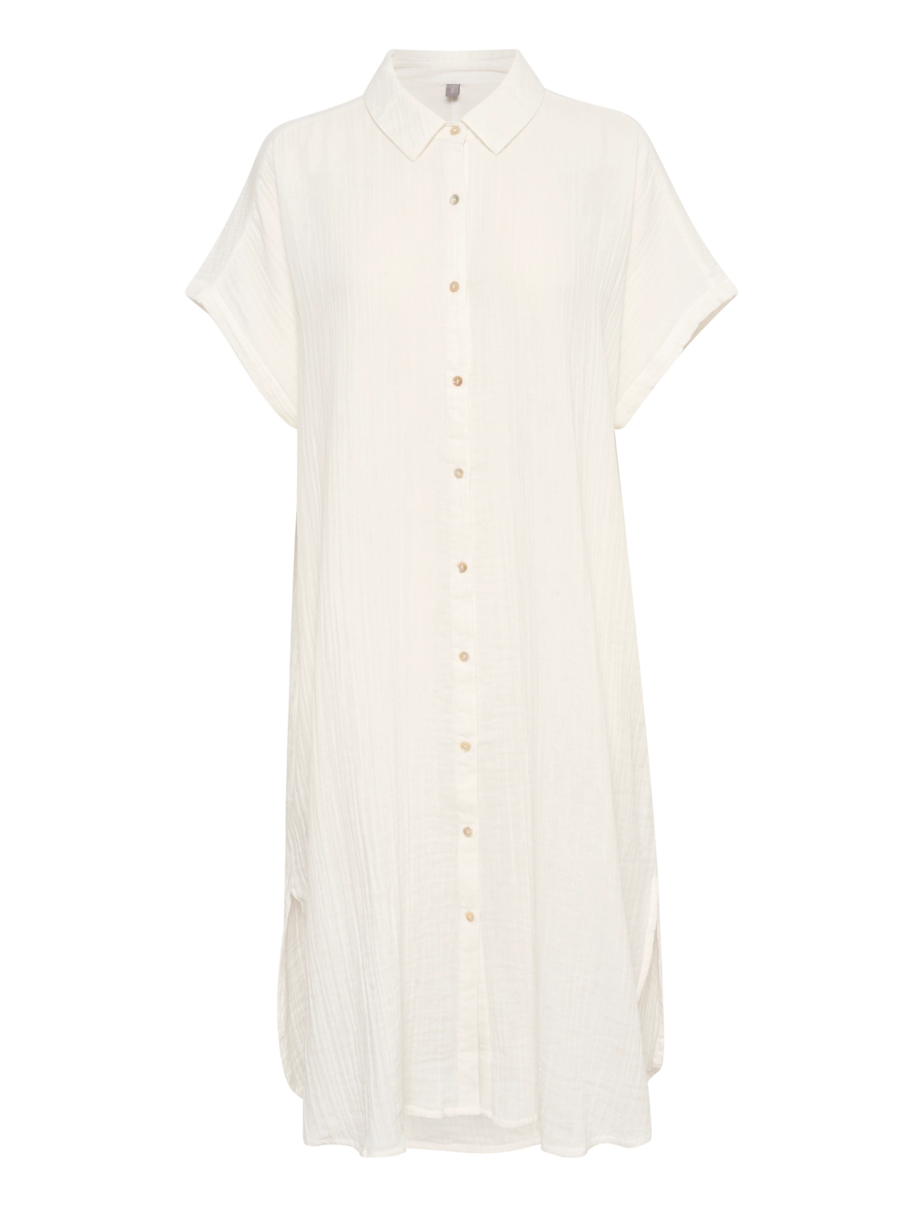Culture CUelina Kaftan Dress - Kleidung - SPRING GARDENIA / white