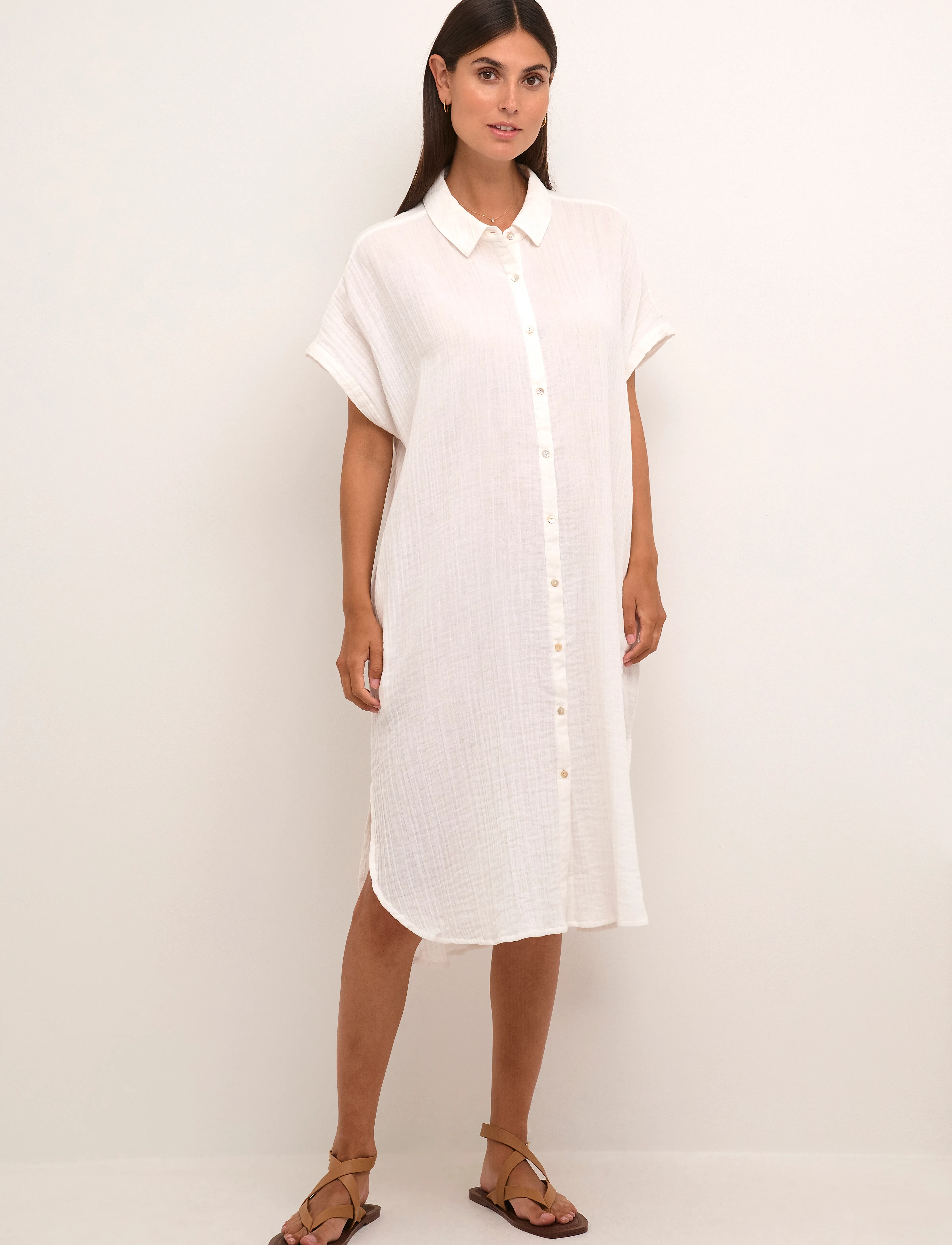 Culture - CUelina Kaftan Dress - spring gardenia - 3