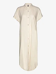 Culture - CUbrisa Kaftan Dress - skjortklänningar - spring gardenia - 0