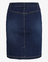 Culture - CUbriana Skirt - jeanskjolar - dark blue wash - 2