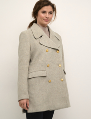 Culture - CUvanessa Coat - winter jackets - sand - 4